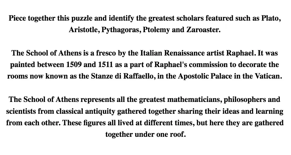 Clementoni Vatican Museum Raffaello School Of Athens Puzzle 1000 Pieces  Multicolor