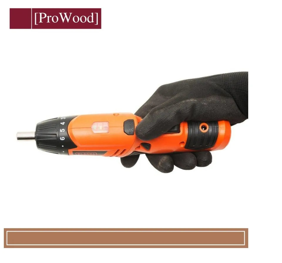 BLACK & DECKER KC4815 CORDLESS SCREWDRIVER 4.8V 200Rpm (15 BITS INCLUDED)  FOC SINGLE FLEXIBLE SHAFT