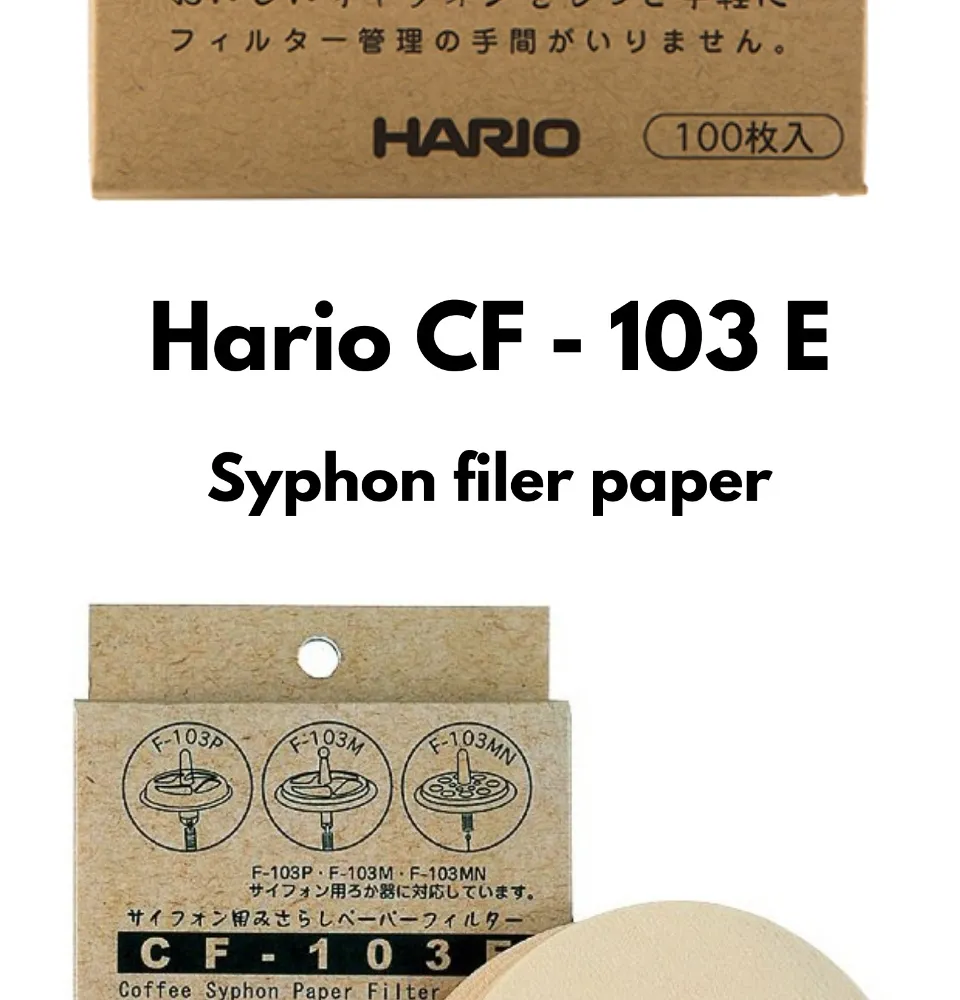 注目の福袋！ HARIO ハリオ サイフォン用 ろか器 ペーパーフィルター50枚入 F-103MN