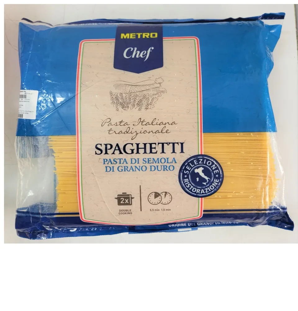 TÚI LỚN 5 Kg] MÌ Ý [Italia] METRO CHEF Spaghetti (cff) 