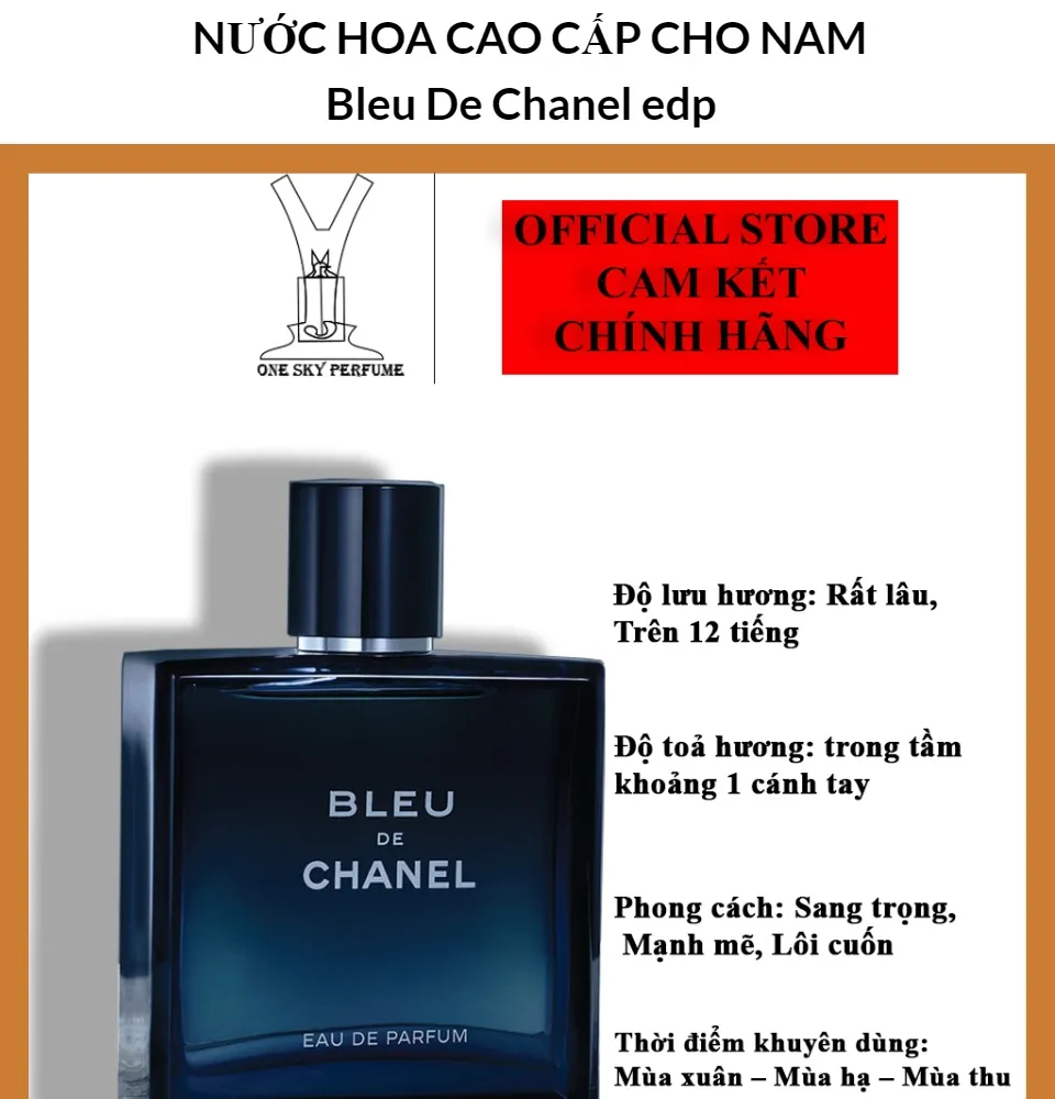 Nước hoa nam Bleu De Chanel EDP 150ml cho nam