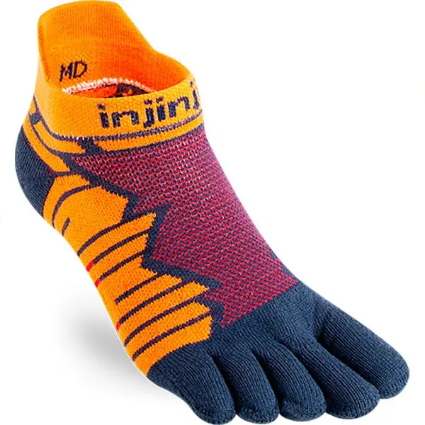 INJINJI Women's Run Lightweight No Show Socks 