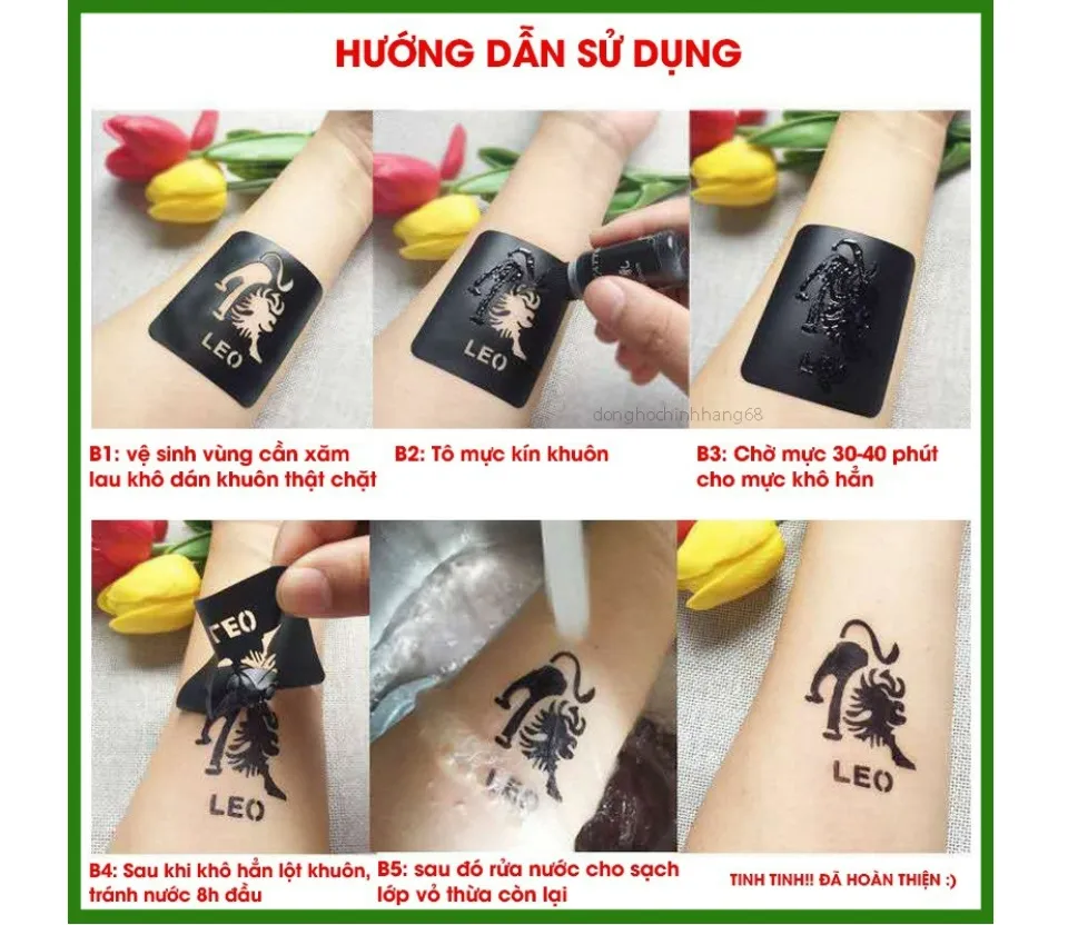 Hướng dẫn chăm sóc hình xăm khi vừa mới xăm xong