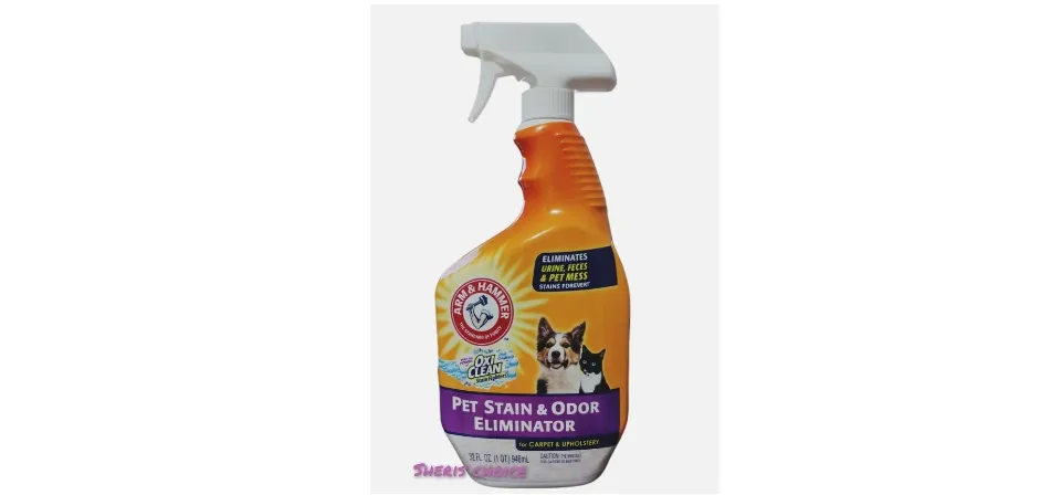 Arm and hammer top carpet deodorizer spray