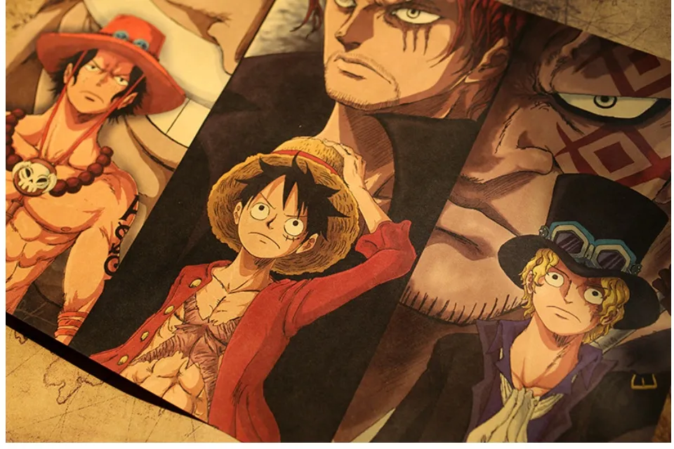 Tranh dán tường anime One Piece: Biến căn phòng của bạn thành thế giới đầy phiêu lưu với trang trí tranh dán tường anime One Piece. Với hình ảnh chân thực của các nhân vật truyền thuyết, bạn sẽ cảm nhận được những khoảnh khắc hồi hộp nhất trong bộ truyện này. Hãy trang trí phòng của bạn với tranh dán tường One Piece để trở thành một fan hâm mộ đích thực!
