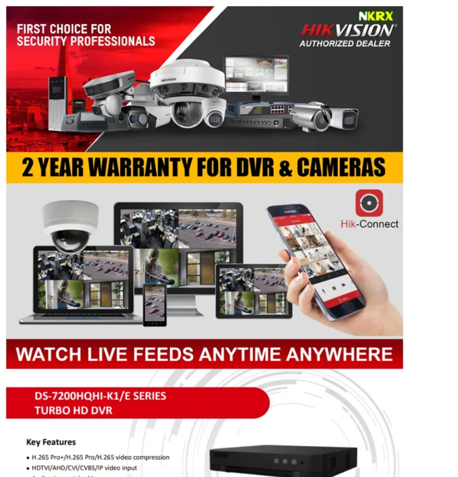 hikvision 3mp dvr 8 channel price