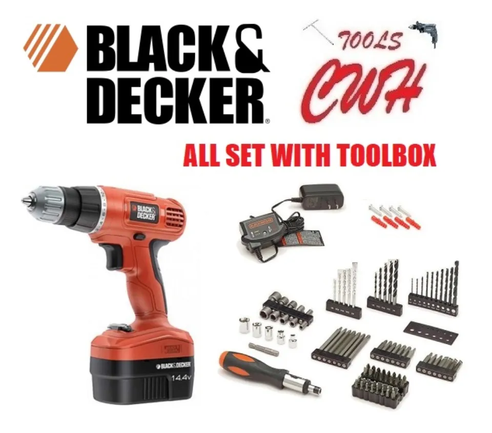 BLACK DECKER CORDLESS DRILL DRIVER BATTERY CHARGER EPC96 EPC12 EPC14100K  EPC12K2 EPC14 EPC18 BATERI CAS BLACK & DECKER BD B&D