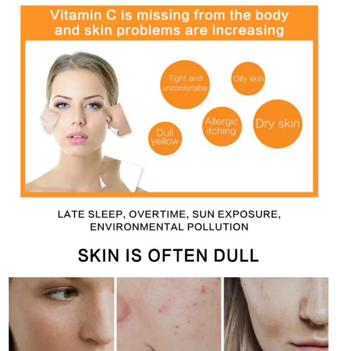 DR. RASHEL Vitamin C Brightening & Anti-Aging VC Silk Mask Box (28g*5pcs)