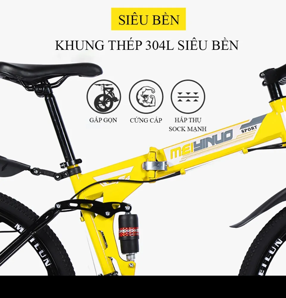 Mua Xe đạp BMX hiệu FURY mã MX1F  vàng đỏ 