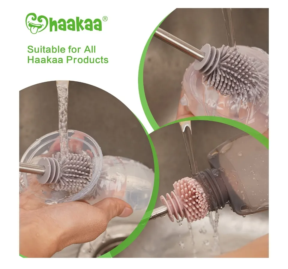 Haakaa Silicone Cleaning Brush Kit