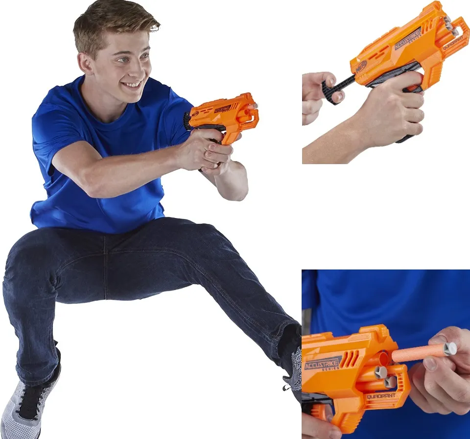 Nerf Barata Nova Disruptor Elite Accustrike E0392 - Hasbro