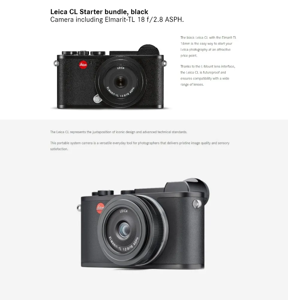 leica cl prime kit