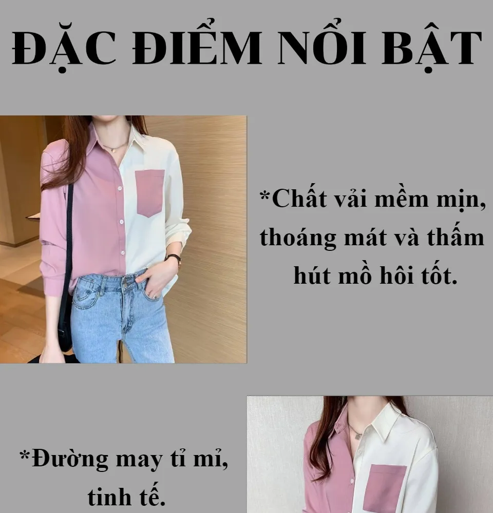 Các kiểu áo sơ mi nữ đẹp sang trọng dẫn đầu xu hướng 2018