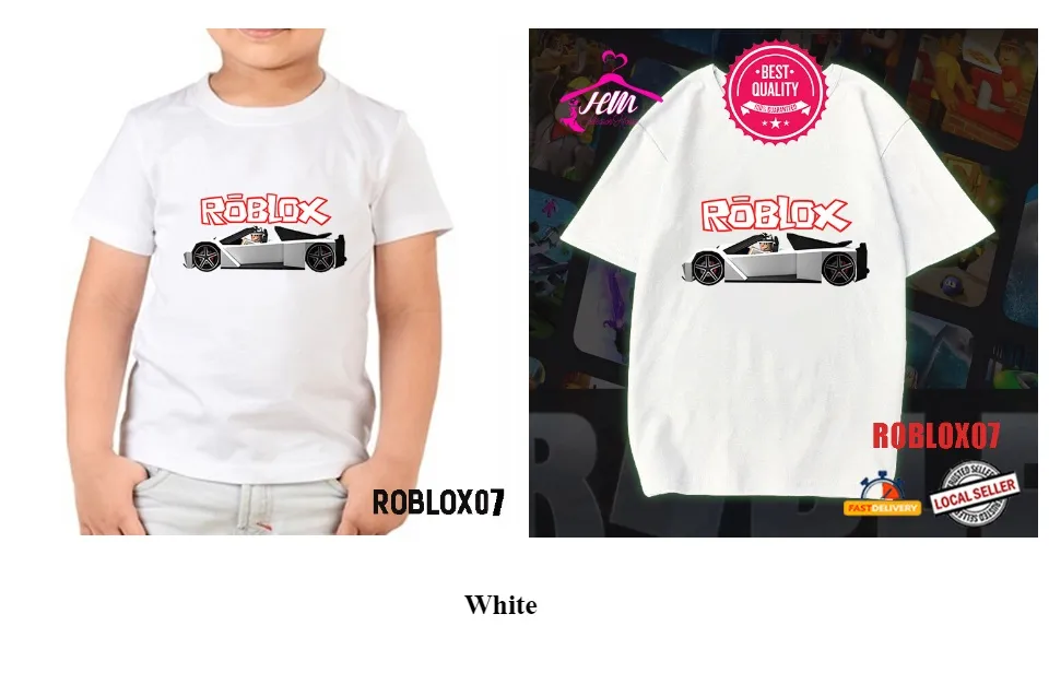 Roblox Kids t-shirt knight jump kids t-shirt/Girl Boy  Clothing/Black/Grey/Fashion/Budak baju/Unisex/Gamer Tee/Roblox T-shirt for  kids(Ready Stock), The Best Online Shopping in Malaysia