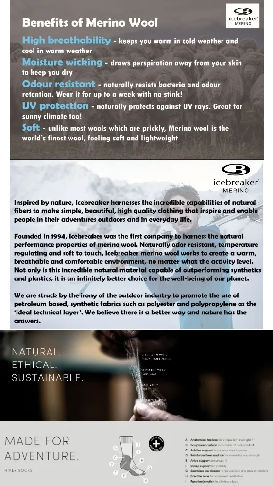 Icebreaker Mountaineer Expedition Mid Calf atelieryuwa.ciao.jp