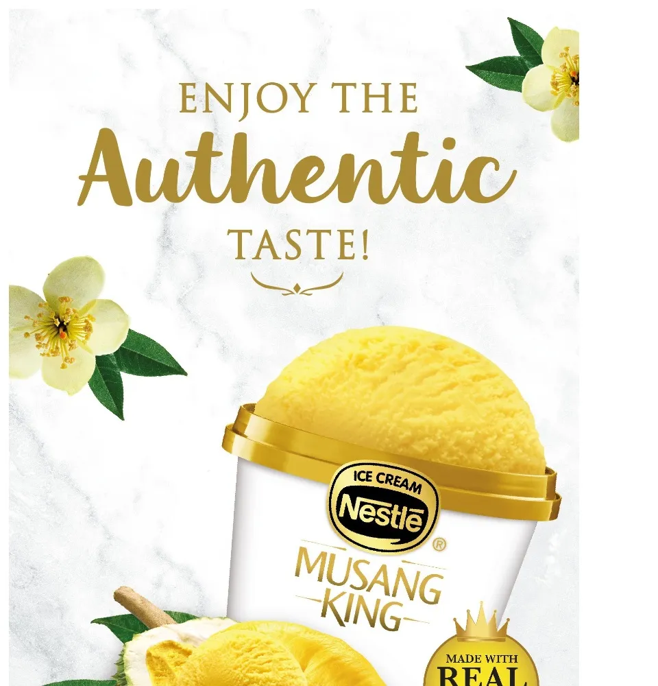 Nestle aiskrim musang king Iklan Nestle