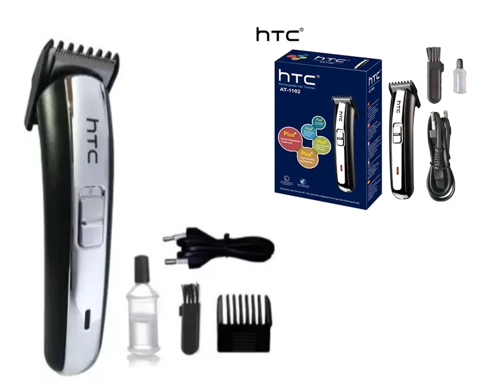 HTC AT-1102 Rechargeable Hair Trimmer&Beard With Fashion Design | Lazada HTC AT-1102 Rechargeable Hair Trimmer&Beard With Fashion Design | Lazada