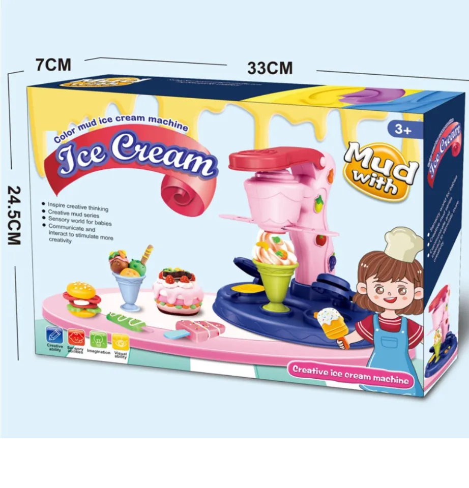 Ice Cream Shop Clay Making Kit – Putty Egg