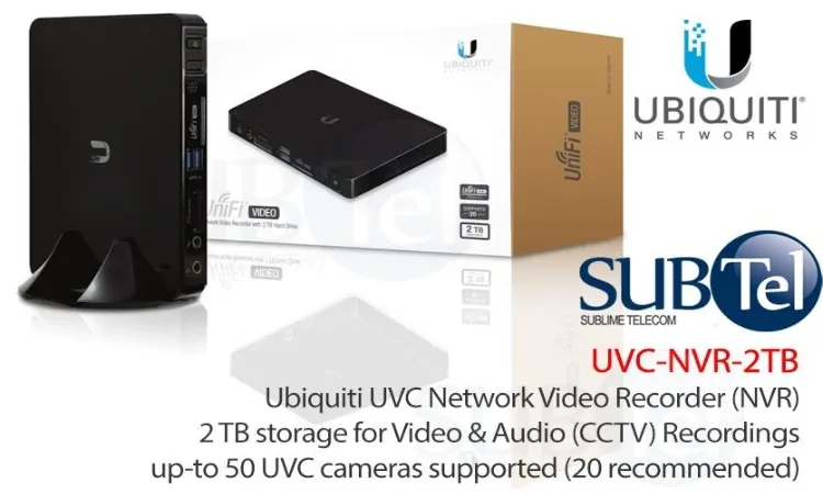 ubiquiti unifi nvr 2tb