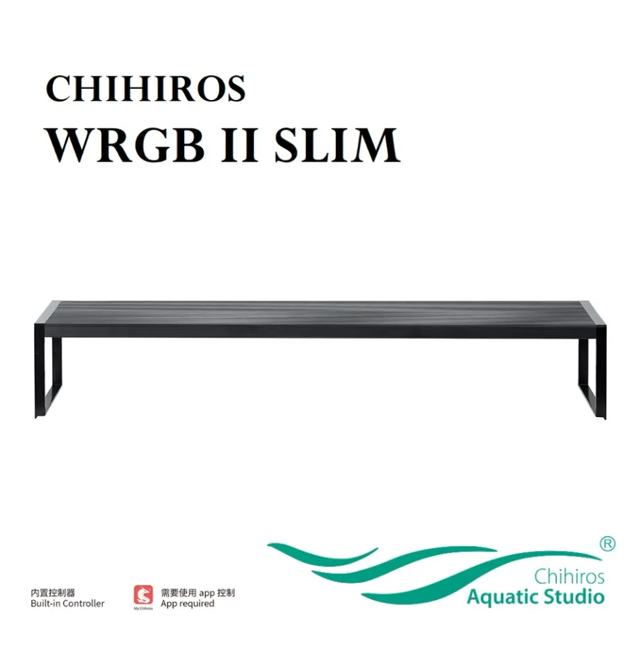 CHIHIROS WRGB 2 SLIM 45cm FRESHWATER AQUARIUM PLANTED COLOURFUL
