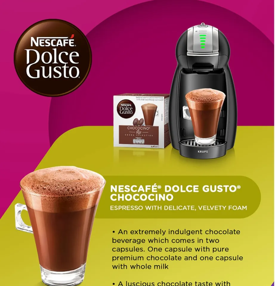 NESCAFÉ® Dolce Gusto® Chococino Coffee Capsules, Box of 8+8, 8