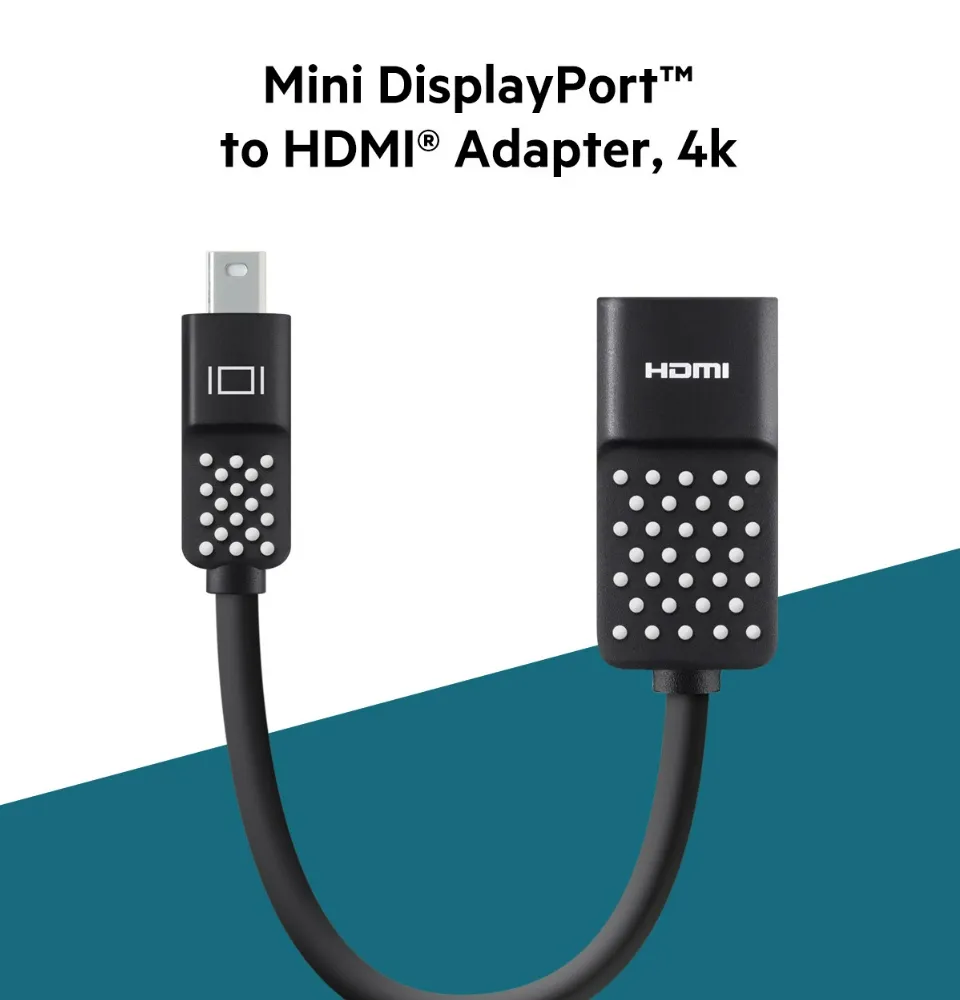 Belkin F2CD079bt Mini DisplayPort to HDTV Adapter Lazada