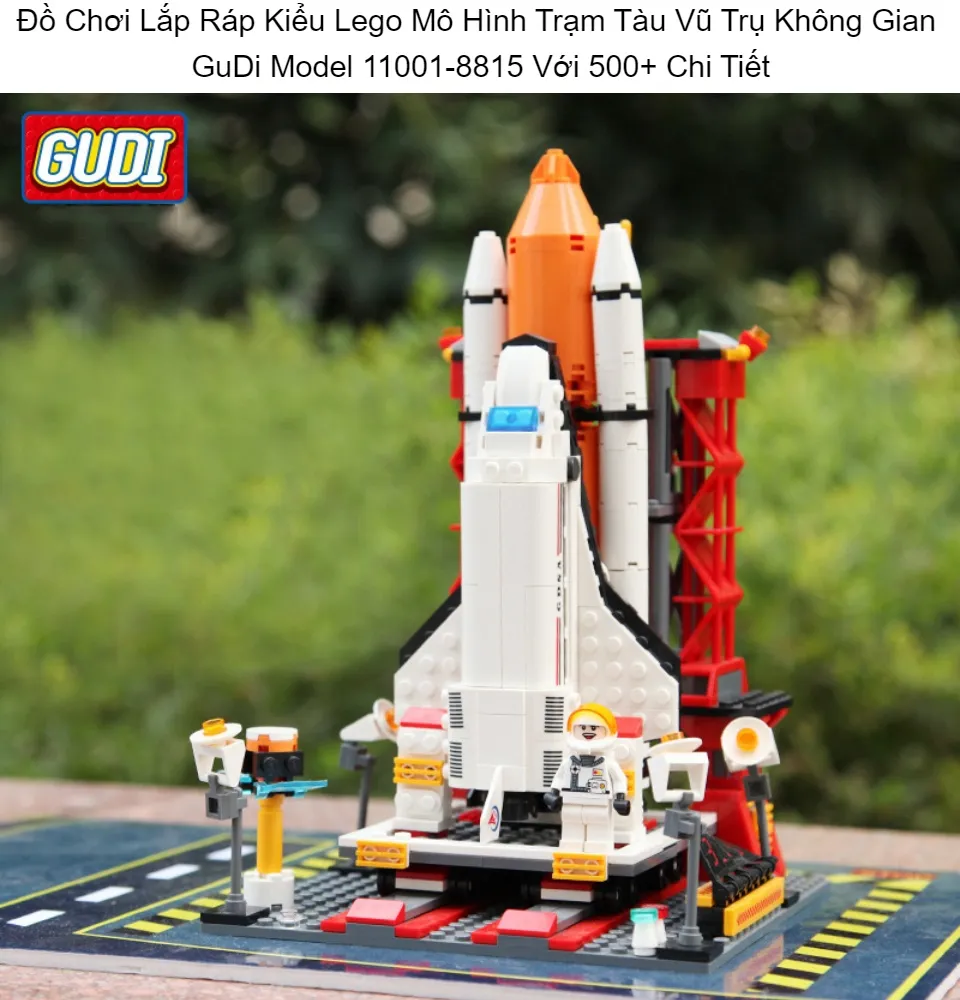 Đây là bộ Lego Trạm vũ trụ quốc tế dù rất chi tiết nhưng cũng mong manh dễ  vỡ chẳng khác gì hàng thật