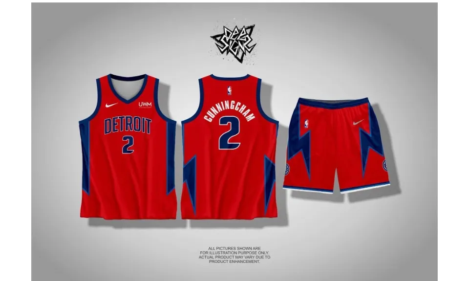 New 2022 BASKETBALL PISTONS 02 CADE CUNNINGHAM JERSEY FREE CUSTOMIZE OF  NAME AND NUMBER ONLY full sublimation high quality fabrics jersey/ trending  jersey/jersey