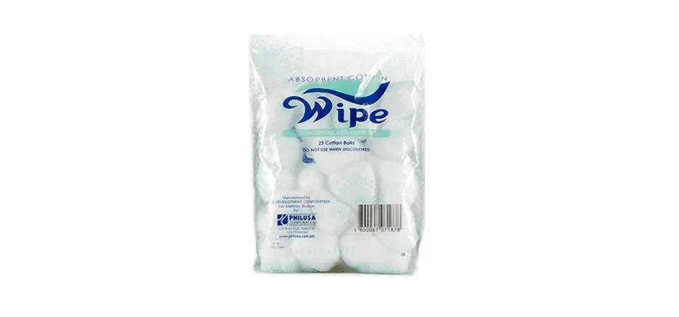 Wipe Absorbent Cotton - Philusa Corporation