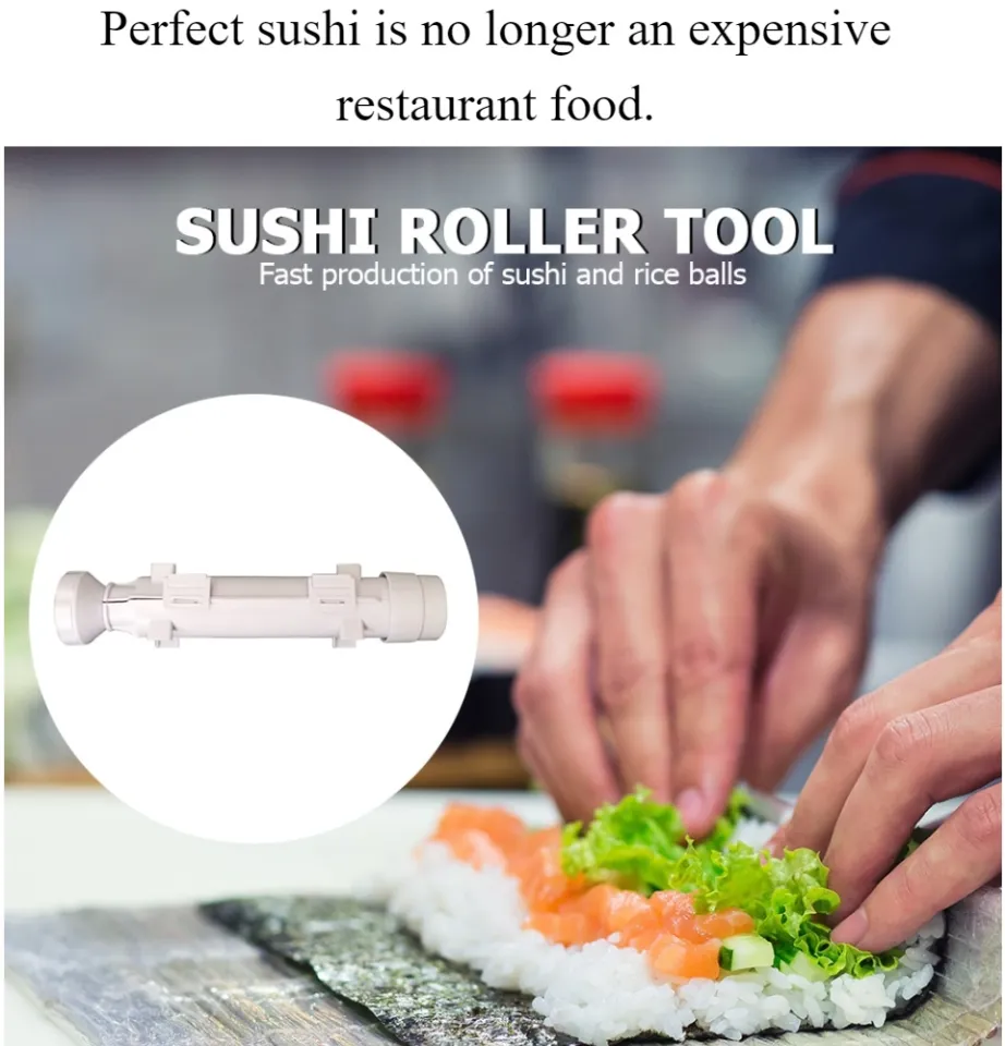 Portable Sushi Maker Sushi Bazooka Roller DIY Sushi Making Rice Ball Mold  Meat Rolling Tool Easy