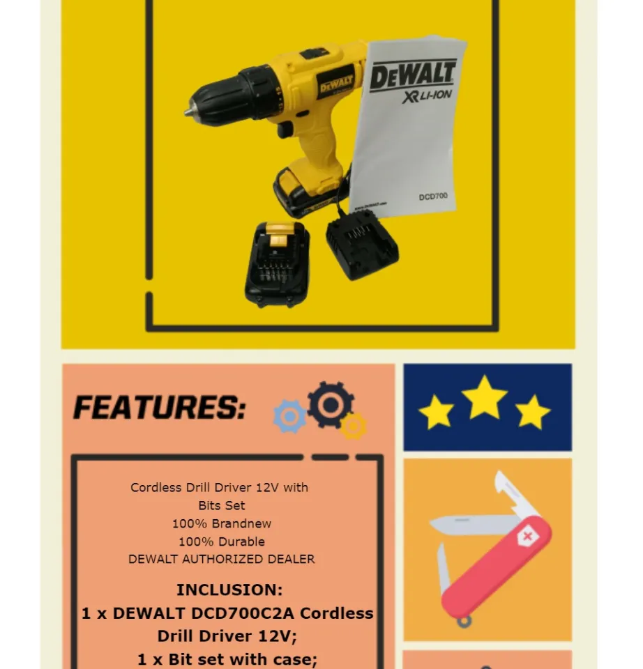 Dewalt dcd700c2a discount