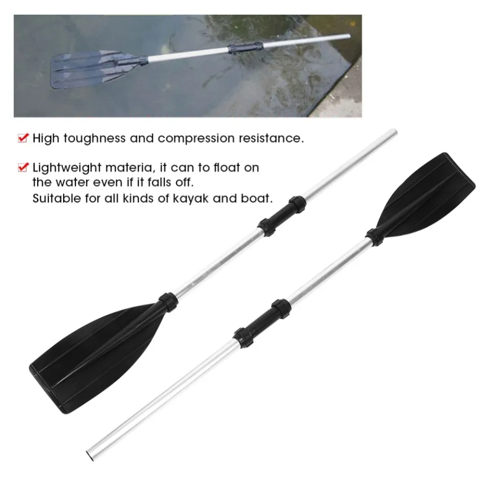 1pair Aluminum Alloy Detachable Rafting Paddle Kayak Rafting