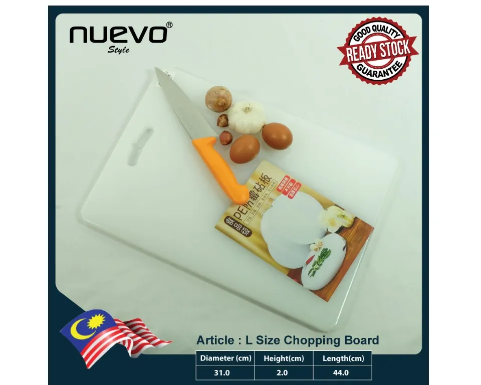 PE Food Grade Hotel Polyethylene Large Chopping Board Plastic