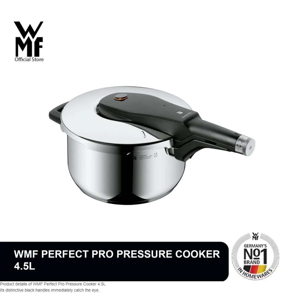 WMF Perfect Pro Pressure Cooker 4.5L | 0796229999 | Lazada PH