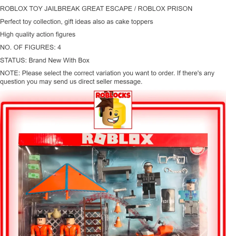 Roblox Jailbreak Great Escape Grande Fuga De Presos Original