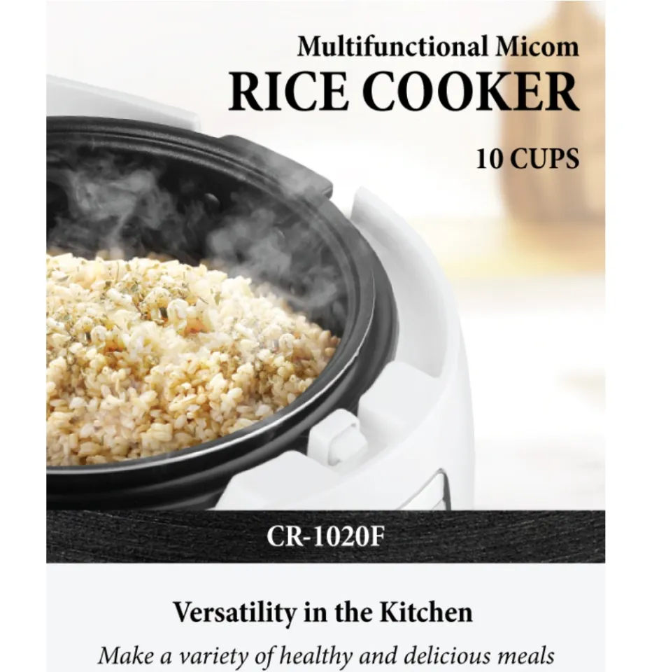 cuckoo 10 cup multifunctional micom rice cooker