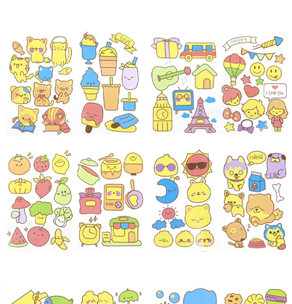Top 49 Hình vẽ sticker cute không màu sticker dễ thương dễ vẽ được yêu  thích nhất