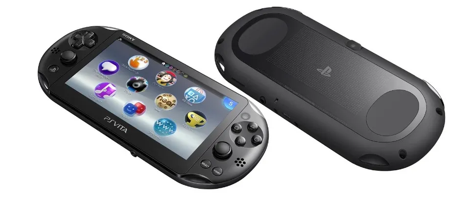 ALMOST Brand New PlayStation PS Vita Slim Black 64GB FULL OF GAMES 