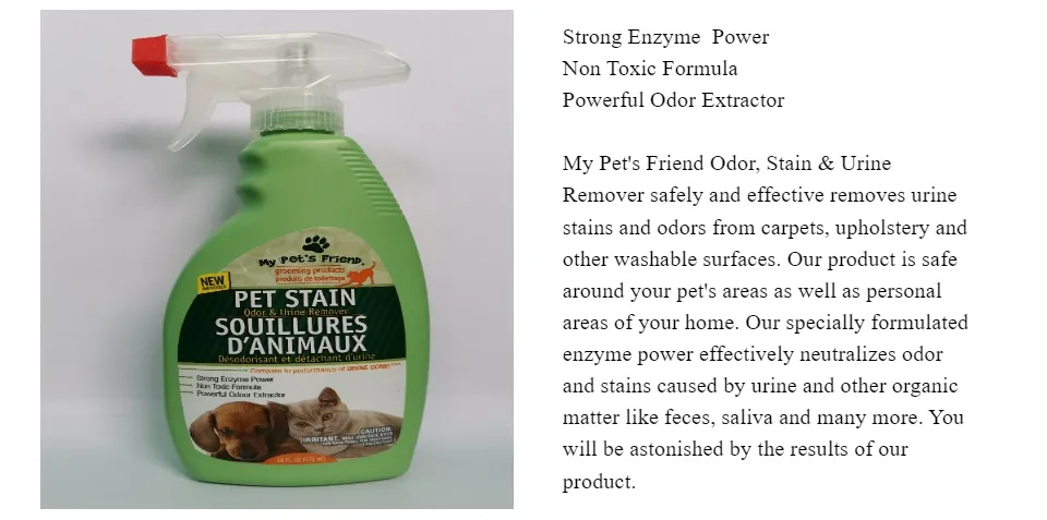 My pet's friend urine cheap remover