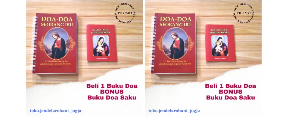 PROMO; Paket Buku Doa Katolik/Doa Umat Kristiani/Souvenir Buku Doa  Katolik/Doa dan Devosi Katolik/Buku Doa/Doa Gereja Katolik