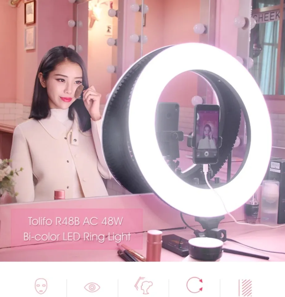 Tolifo r48b store led ring light