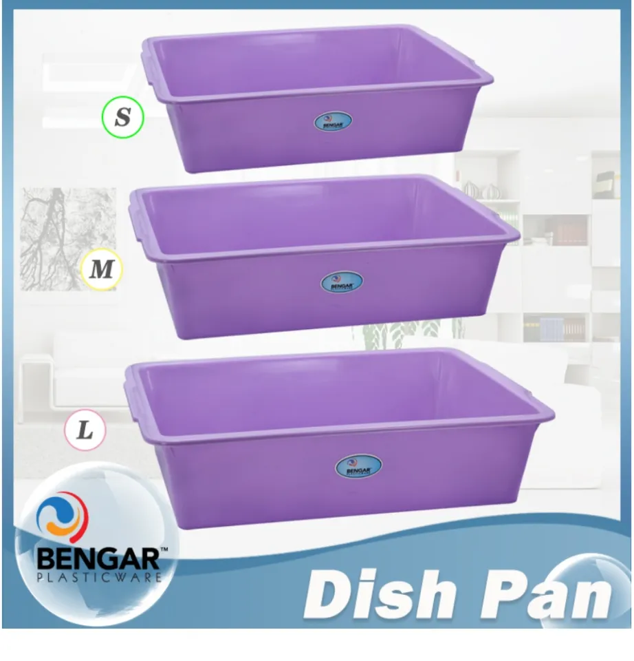 New High Quality Collections RECTANGULAR DISH PAN / laundry pan, /cleaning  pail , /heavy duty dish pan / multi-purpose plastic dish pan / dish tray /  plastic tub / kitchen use / dinnerware / kitchen ware