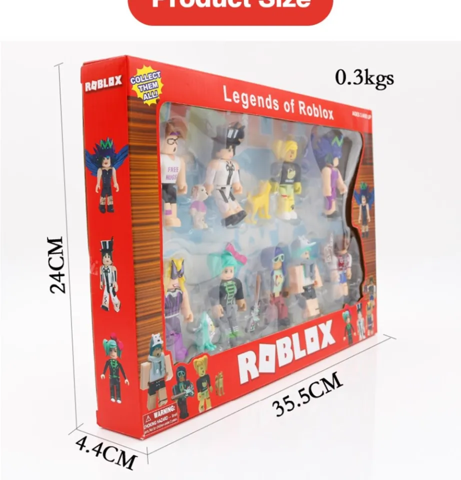 Roblox Toys Figures Blocks Action 6pc/set Minifigure 7cm PVC Suite Dolls  Toys Anime Model Figurines for Decoration Collection Birthday Gifts Kids  for Boys and Girls, Christmas Gifts