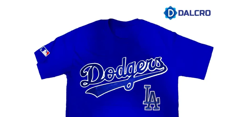 MLB LA Dodgers Men's T-shirt with Embroidery, Rubberized Screen Print  Design tshirt for men, Shirt Tees, Good Quality T-Shirt Sale (Royal Blue)