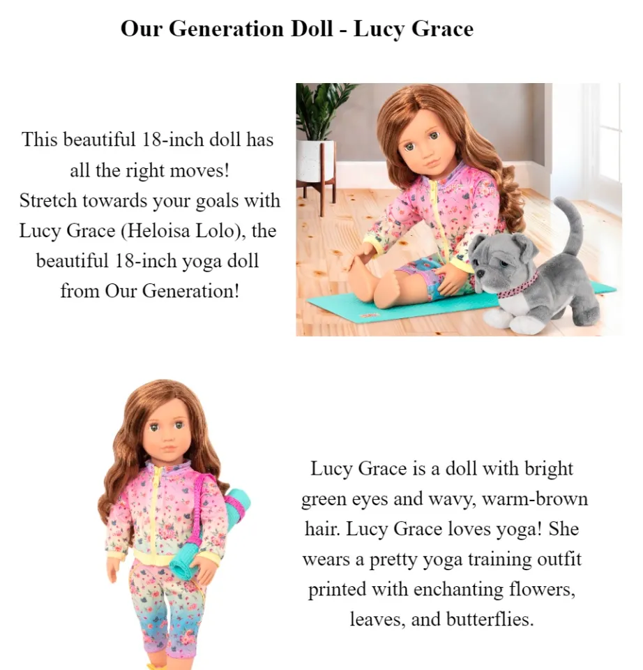 our generation doll grace