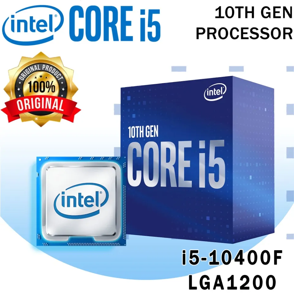 Intel Core i5 10400F Box type | 10400F Tray Type | 10400F with