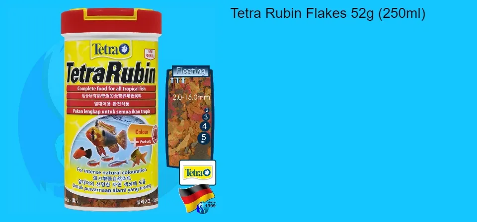 Tetra Rubin Flakes 52g