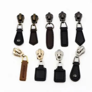 leather zipper slider puller