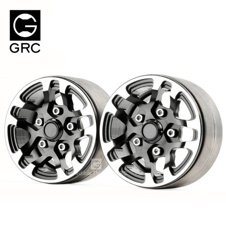 GRC 1.9Inch Aluminum Alloy Wheel Hub G07 Simulation Climbing Car Lock
