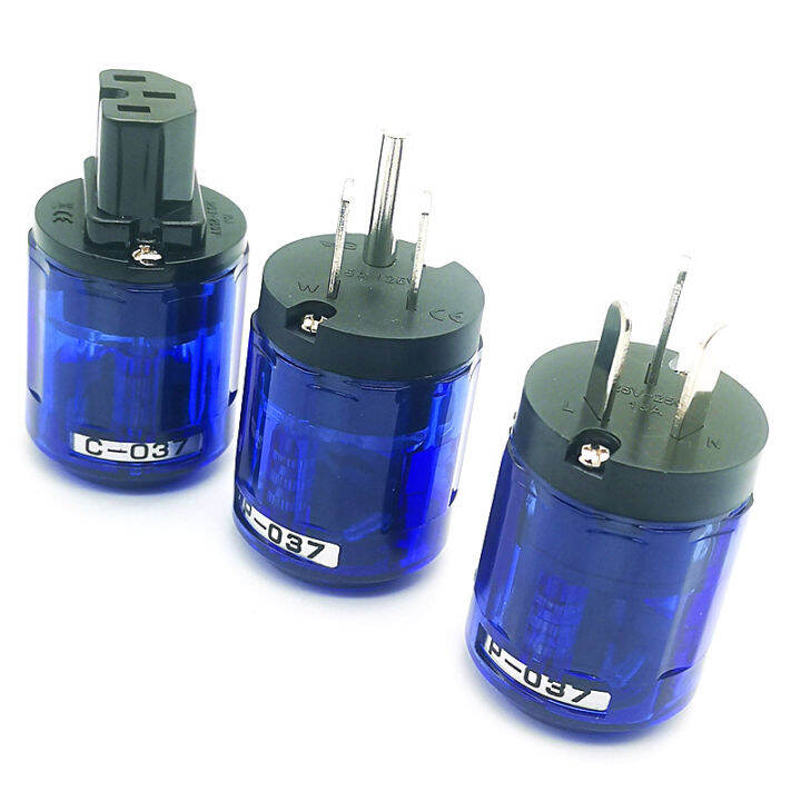 Oyaide 037 GoldPlated National Standard/American Standard Power Plug